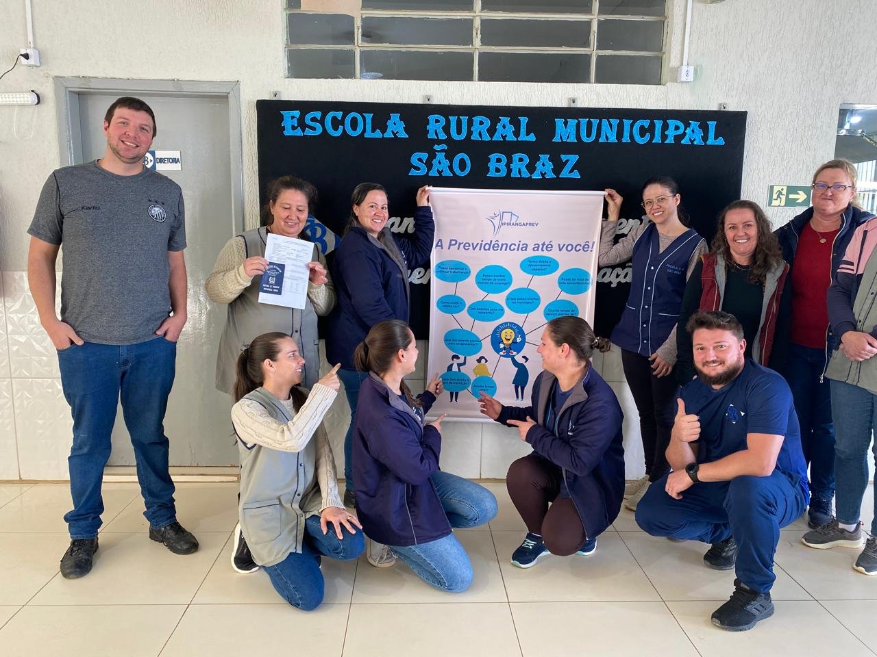 Projeto IpirangaPrev até Você - Escola Rural Municipal de São Braz